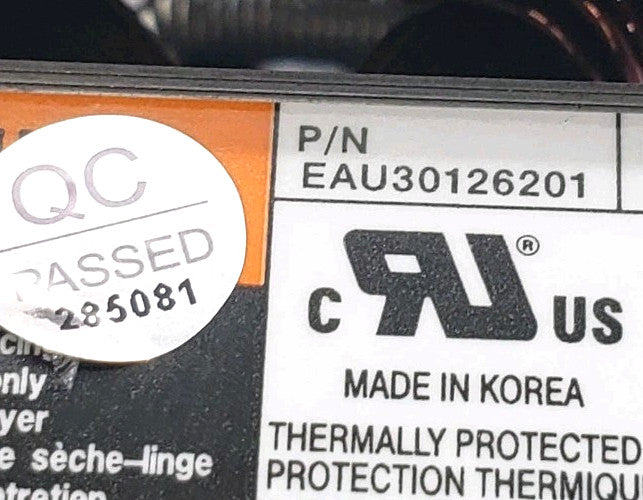 New Genuine OEM Replacement for LG Dryer Motor EAU30126201