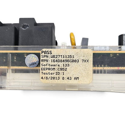 OEM Replacement for GE White Range Control Board 164D8496G003