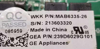 OEM Replacement for GE Refrigerator Control 239D6029G101