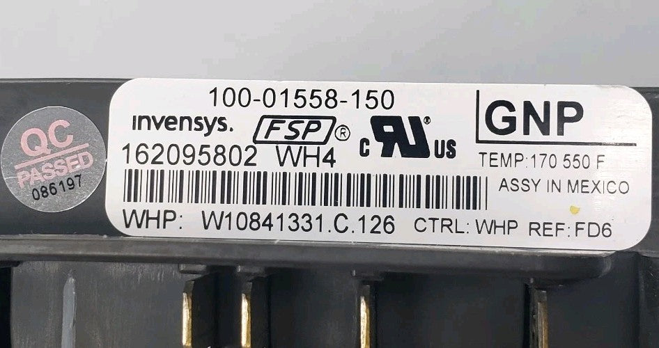 OEM Replacement for Whirlpool Oven Control Board W10841331