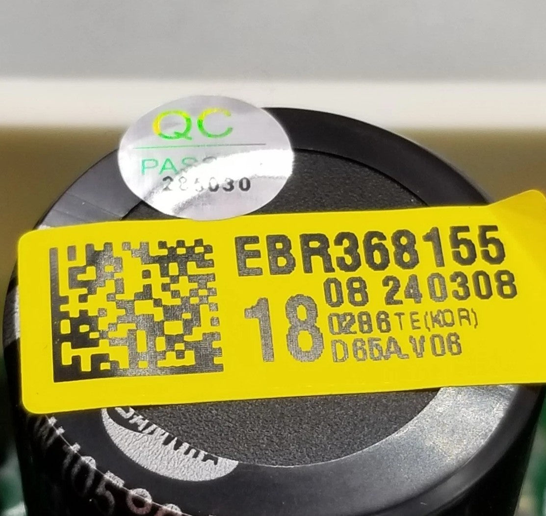 New OEM Replacement for LG Laundry Center Main Power Control EBR36815518