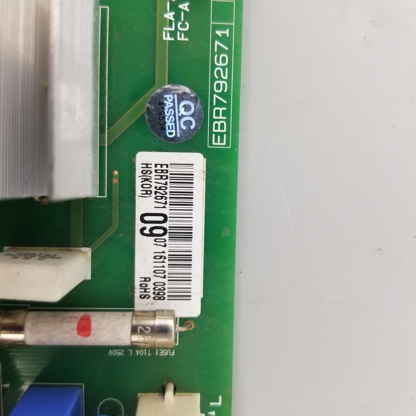 OEM Replacement for LG Fridge Control Board EBR79267109
