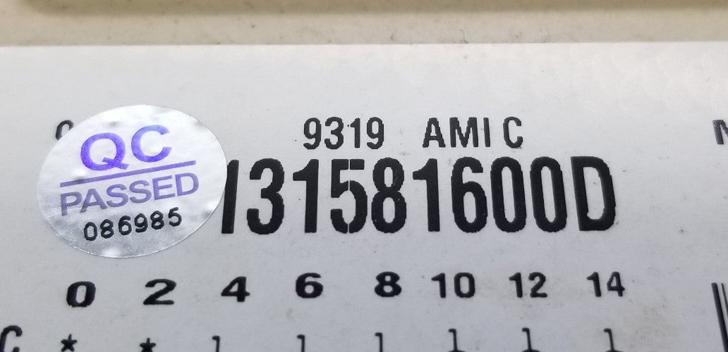 OEM Replacement for Frigidaire Washer Timer 131581600D