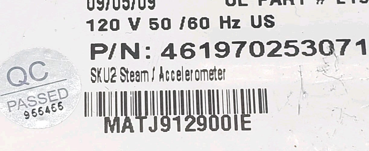 OEM Replacement for Whirlpool Washer Control 461970253071