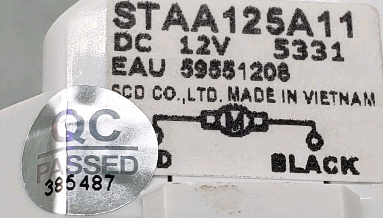New OEM Replacement for LG Refrigerator Ice Chute Door Motor EAU59551208  Wrnty s To