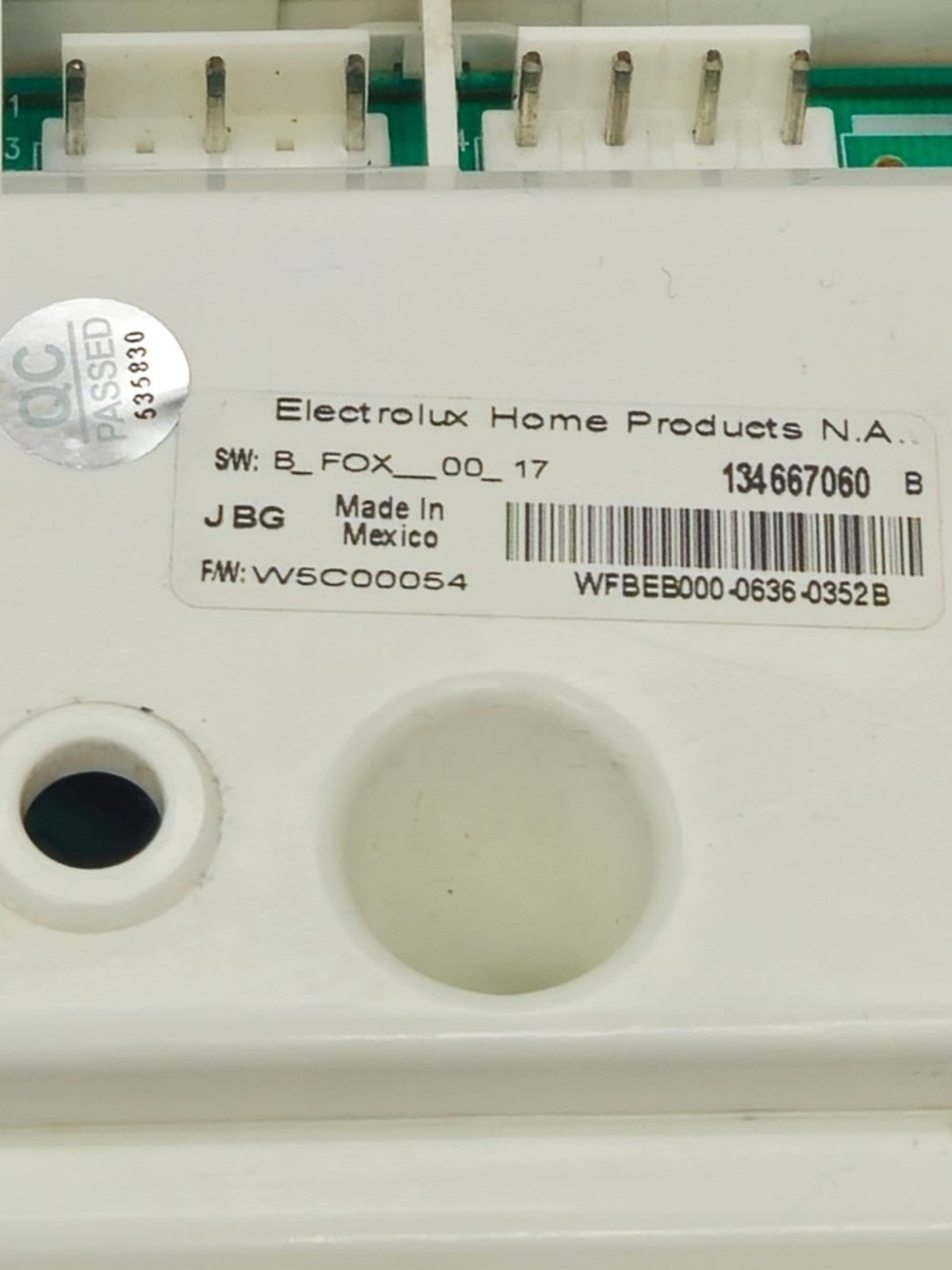 OEM Replacement for Frigidaire Washer Control 134667060