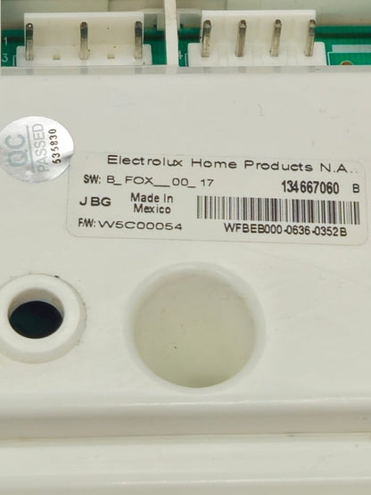 OEM Replacement for Frigidaire Washer Control 134667060