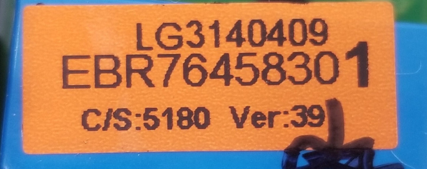 OEM Replacement for LG Washer Control Display + PCB EBR76546301 + EBR76458301  ⭐⭐