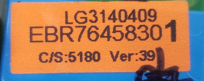 OEM Replacement for LG Washer Control Display + PCB EBR76546301 + EBR76458301  ⭐⭐
