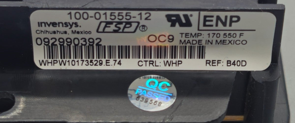 OEM Replacement for Whirlpool Range Control Board W10173529
