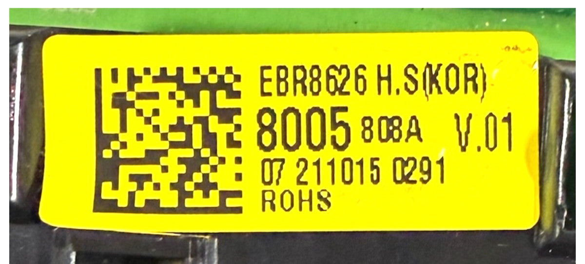 OEM Replacement for LG Dryer Control EBR86268005