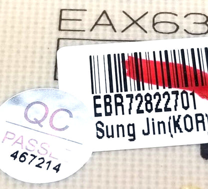 OEM Replacement for LG Range Control  EBR72822701     ~ ~