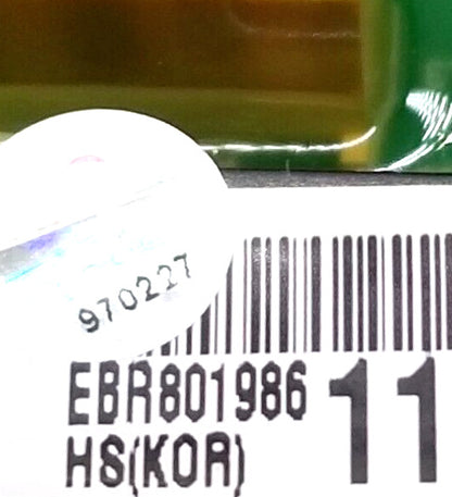 OEM Replacement for LG Dryer Control