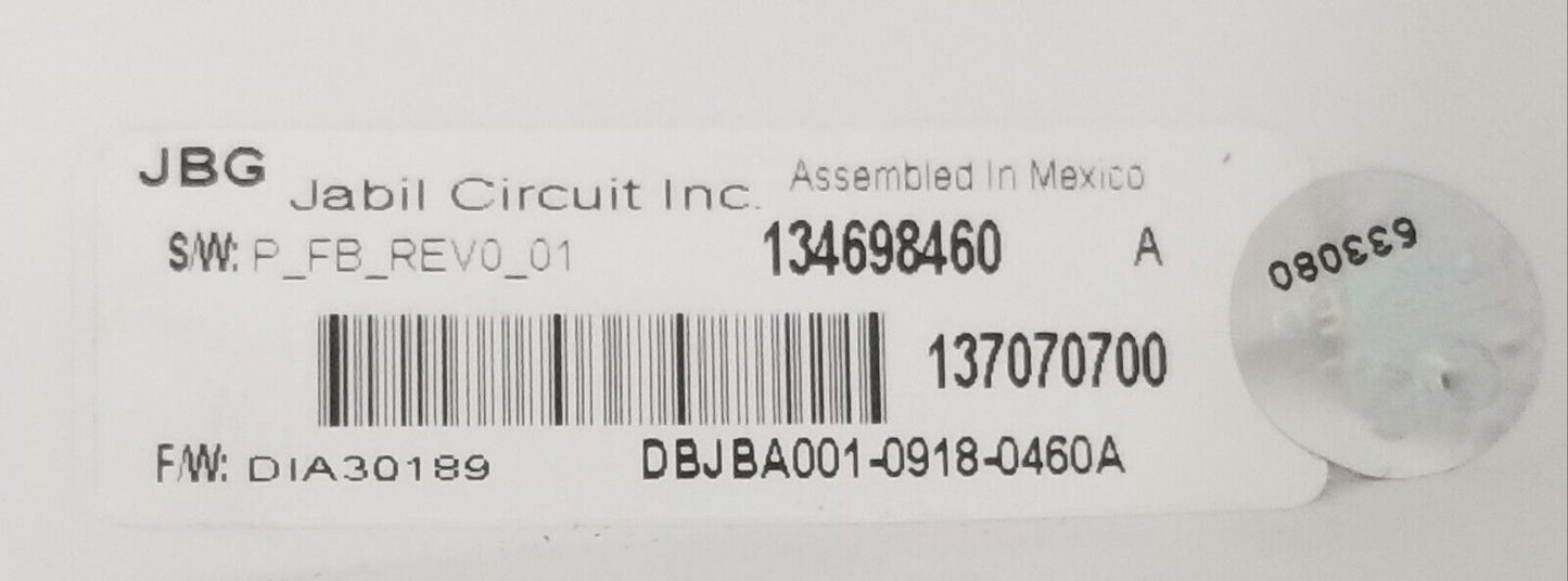 Genuine OEM Replacement for Frigidaire Dryer Control 137070700