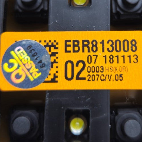 OEM Replacement for LG Washer Control Board EBR81300802