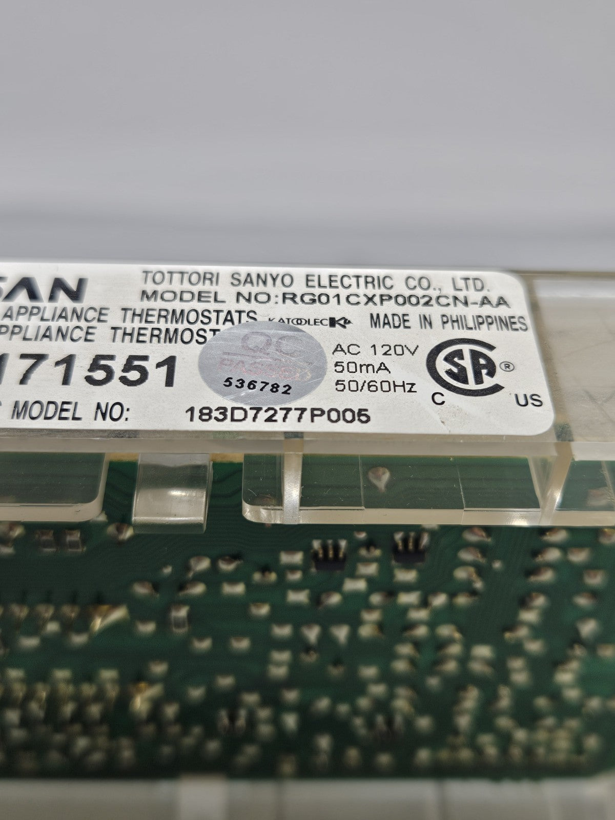 OEM Replacement for GE Oven Control 183D7277P005