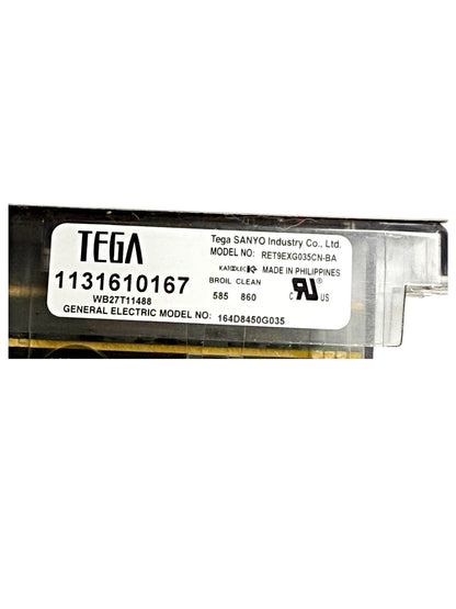 OEM Replacement for GE Oven Control Board 164D8450G035