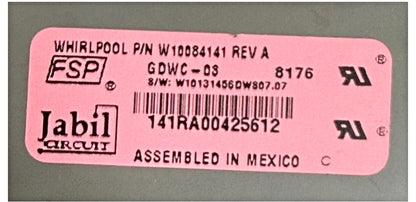OEM Replacement for Whirlpool Dishwasher Control W10084141