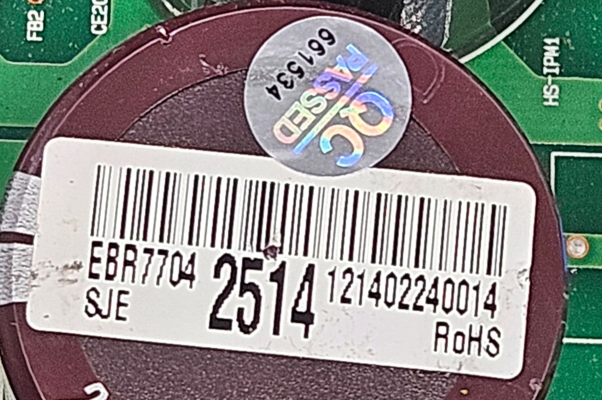 OEM Replacement for LG Fridge Main Control Board EBR77042514