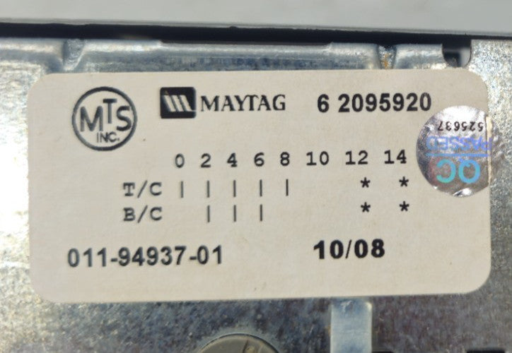 OEM Replacement for Maytag Washer Timers 6 2095920