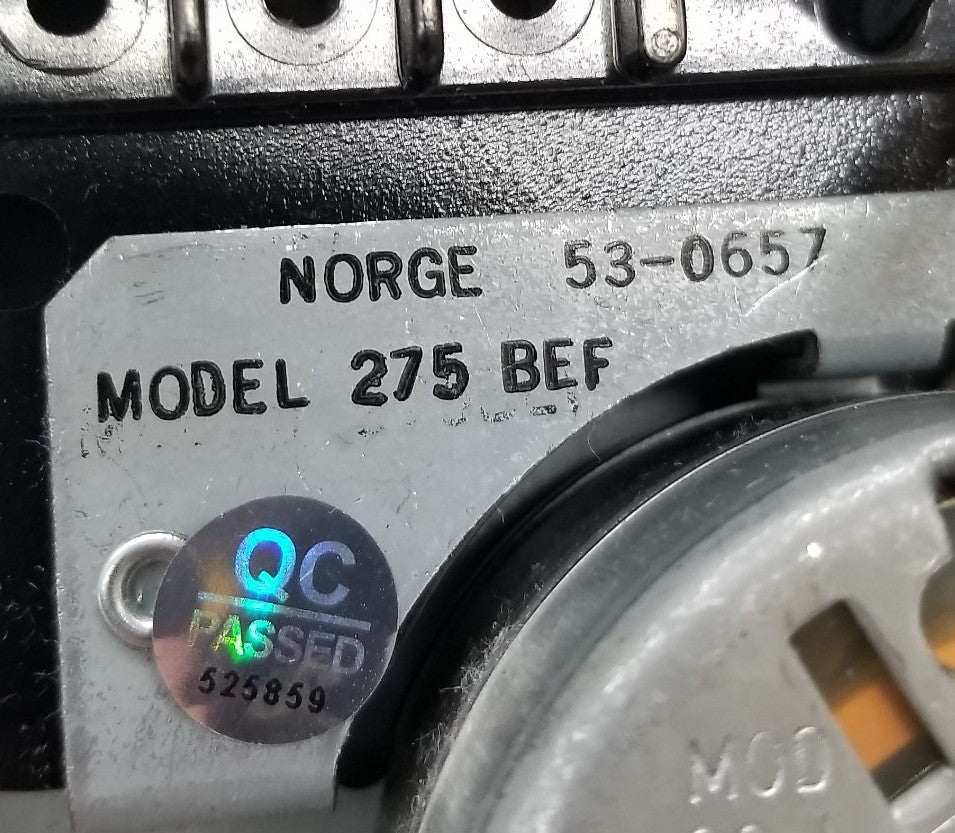 OEM Replacement for Amana Dryer Timer 53-0657  275 BEF