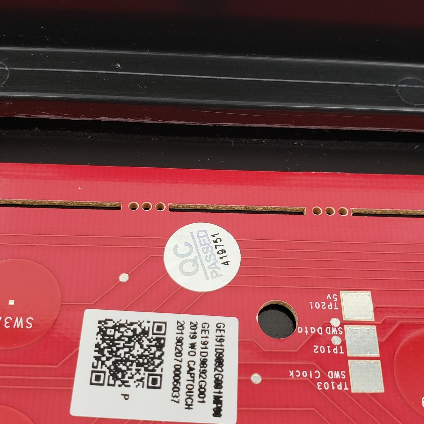 New OEM Replacement for GE Range Control Panel WB27X39809