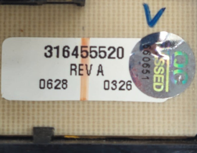 OEM Replacement for Frigidaire Oven Control 316455520