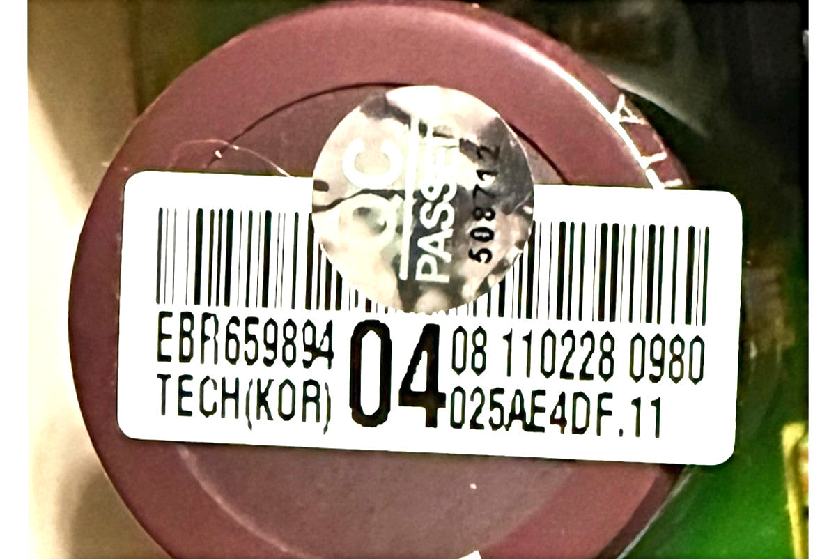 OEM Replacement for LG Washer Control Board EBR65989404