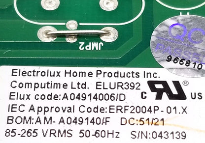 OEM Replacement for Electrolux Fridge Control A04914006