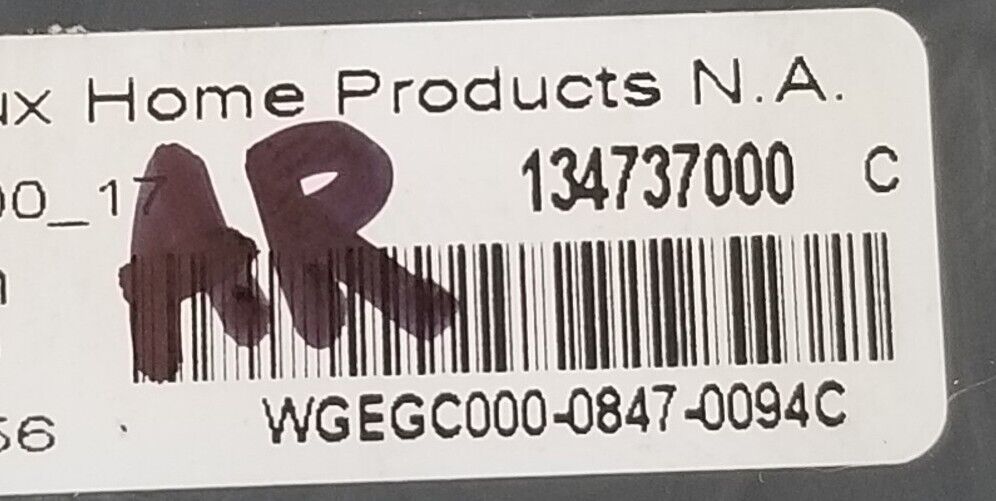 OEM Replacement for Frigidaire Washer Control 134737000