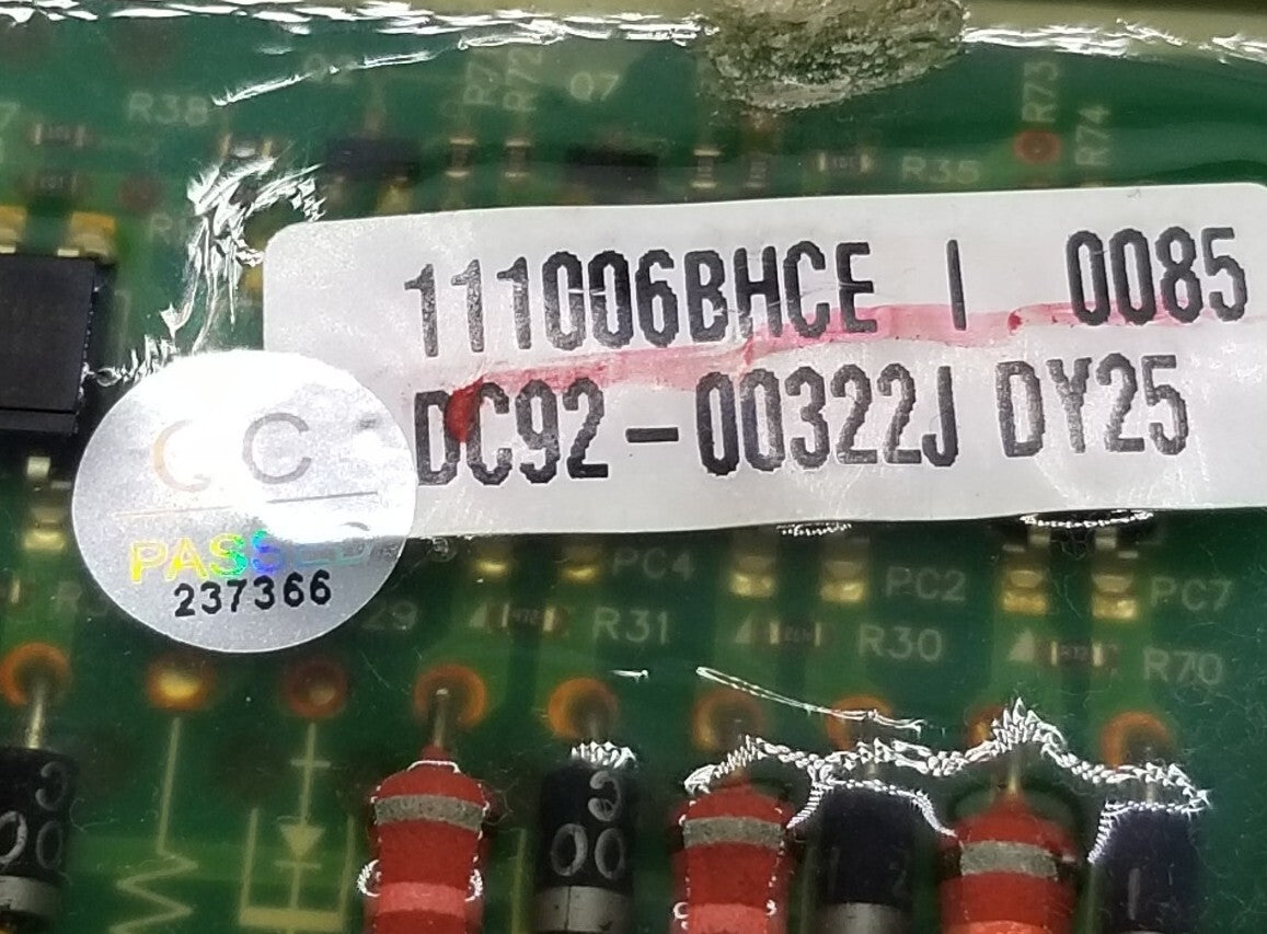 OEM Replacement for Samsung Dryer Control DC92-00322J