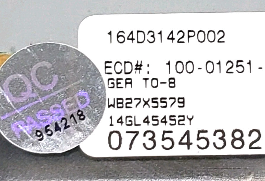 Genuine OEM Replacement for GE Oven Control  WB27X5579