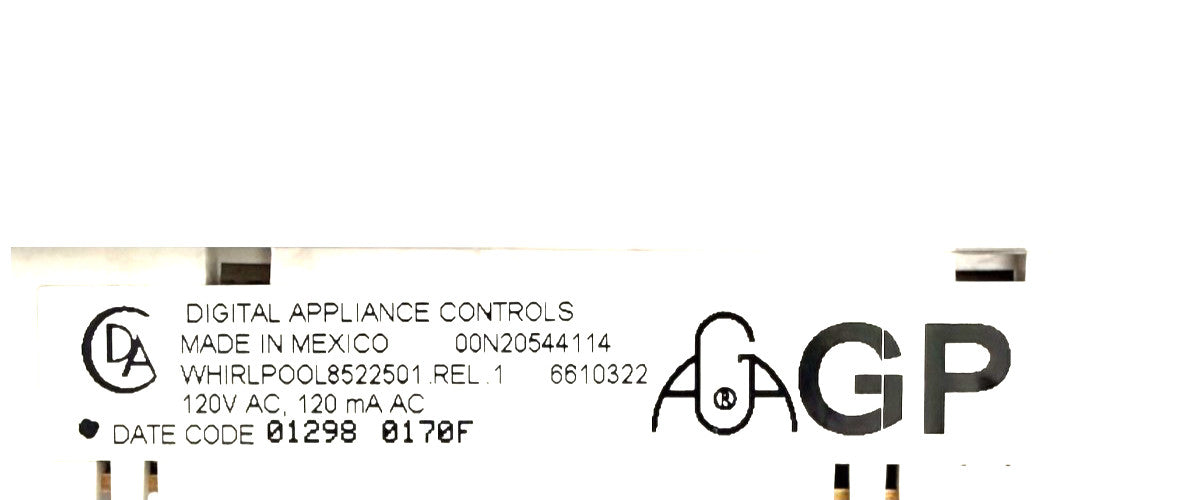 OEM Replacement for Whirlpool Range Control 8522501