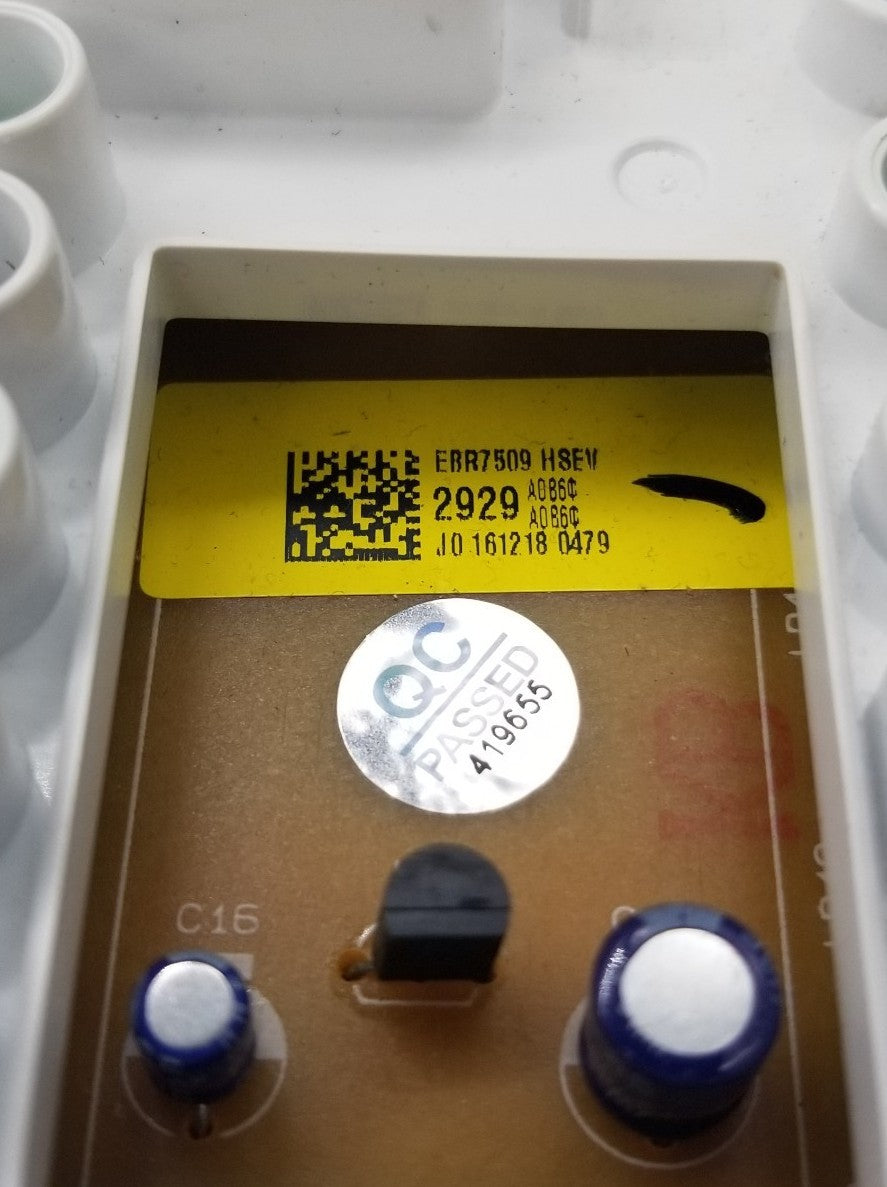 OEM Replacement for LG Washer Control Board EBR75092929