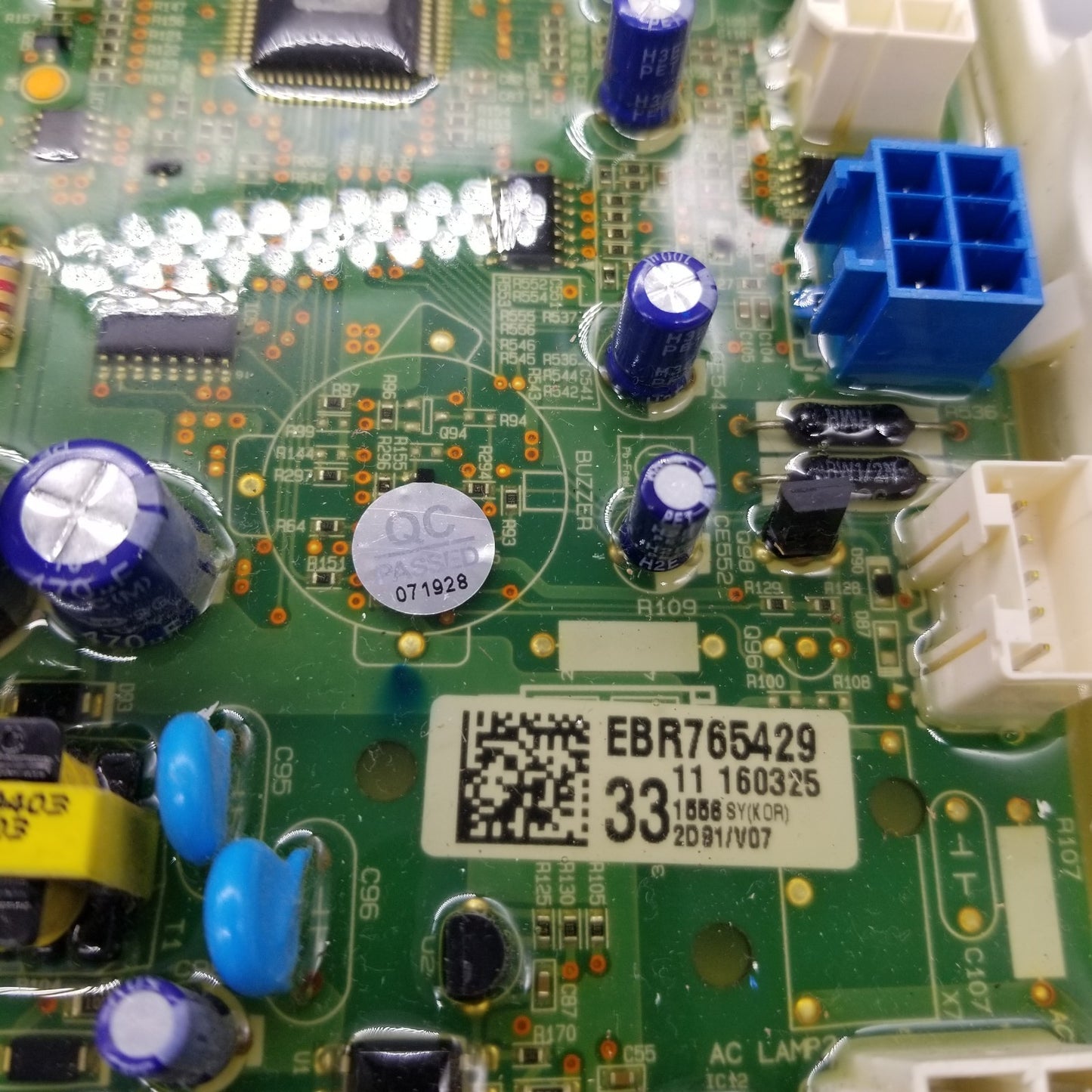 OEM Replacement for LG Dryer Control Board EBR76542933