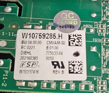 OEM Replacement for Whirlpool Range Control W10759285