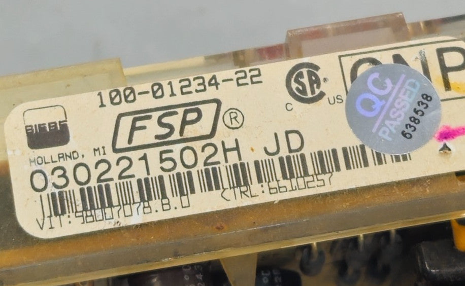OEM Replacement for Whirlpool Range Control Board 98007078