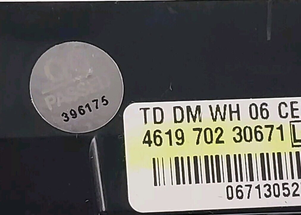 Replacement for Whirlpool Washer Control 461970230671