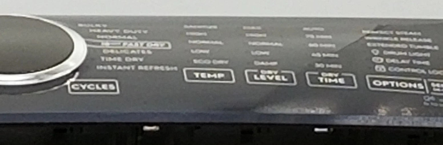 OEM Replacement for Electrolux Dryer Control Panel 5304529942   1 Year