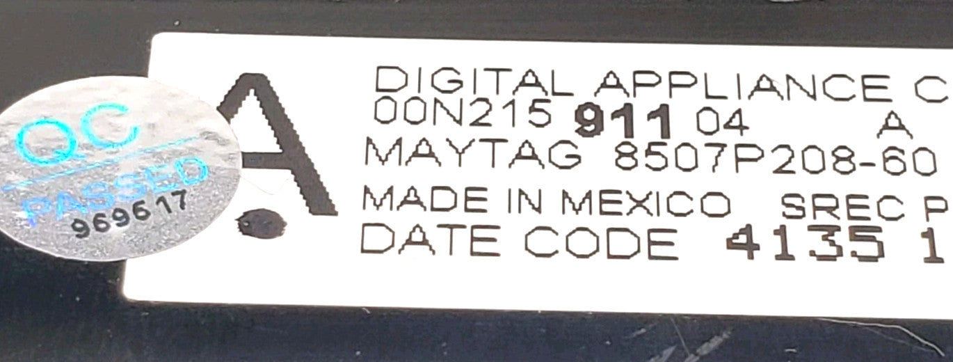 OEM Replacement for Maytag Range Control Board  8507P208-60
