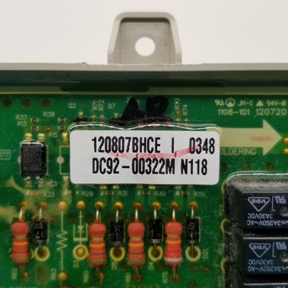 Genuine OEM Replacement for Samsung Dryer Control DC92-00322M