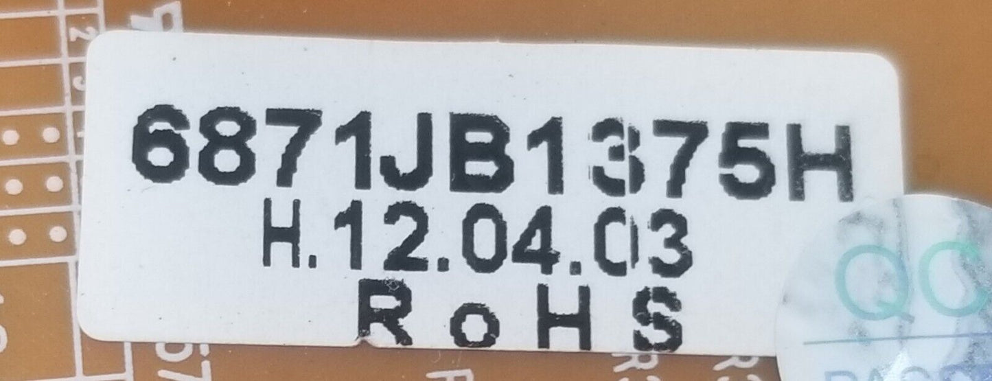 Genuine OEM Replacement for LG Refrigerator Control 6871JB1375H