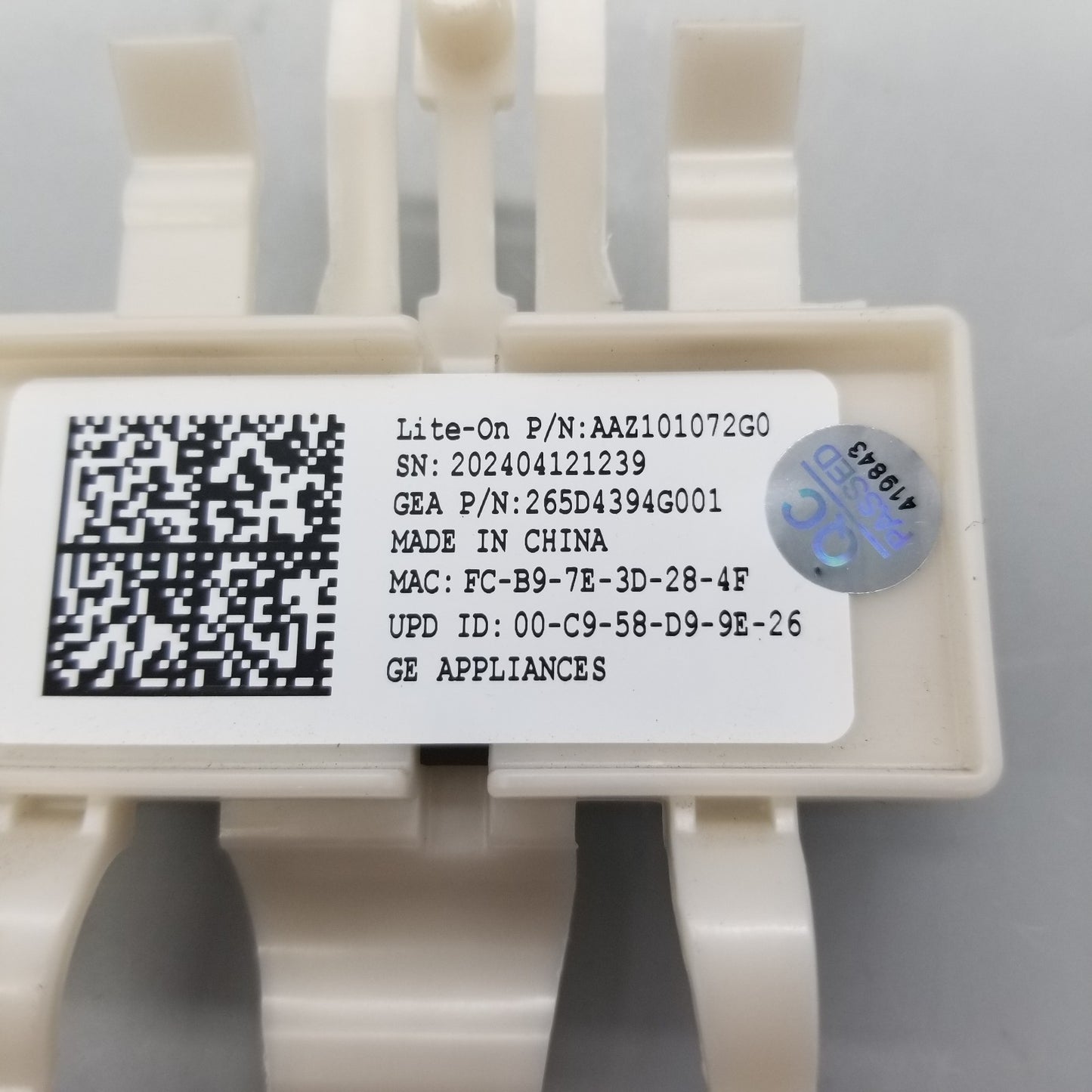 New OEM Replacement for GE Dishwasher Wi-Fi Module WD21X31758