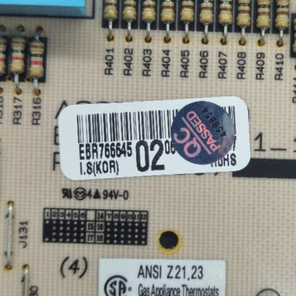 OEM Replacement for LG Range Control Board EBR76664502