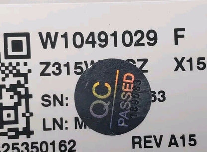 OEM Replacement for Maytag Washer Control W10491029