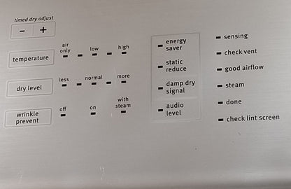 OEM Replacement for Maytag Dryer Control Panel W10618908