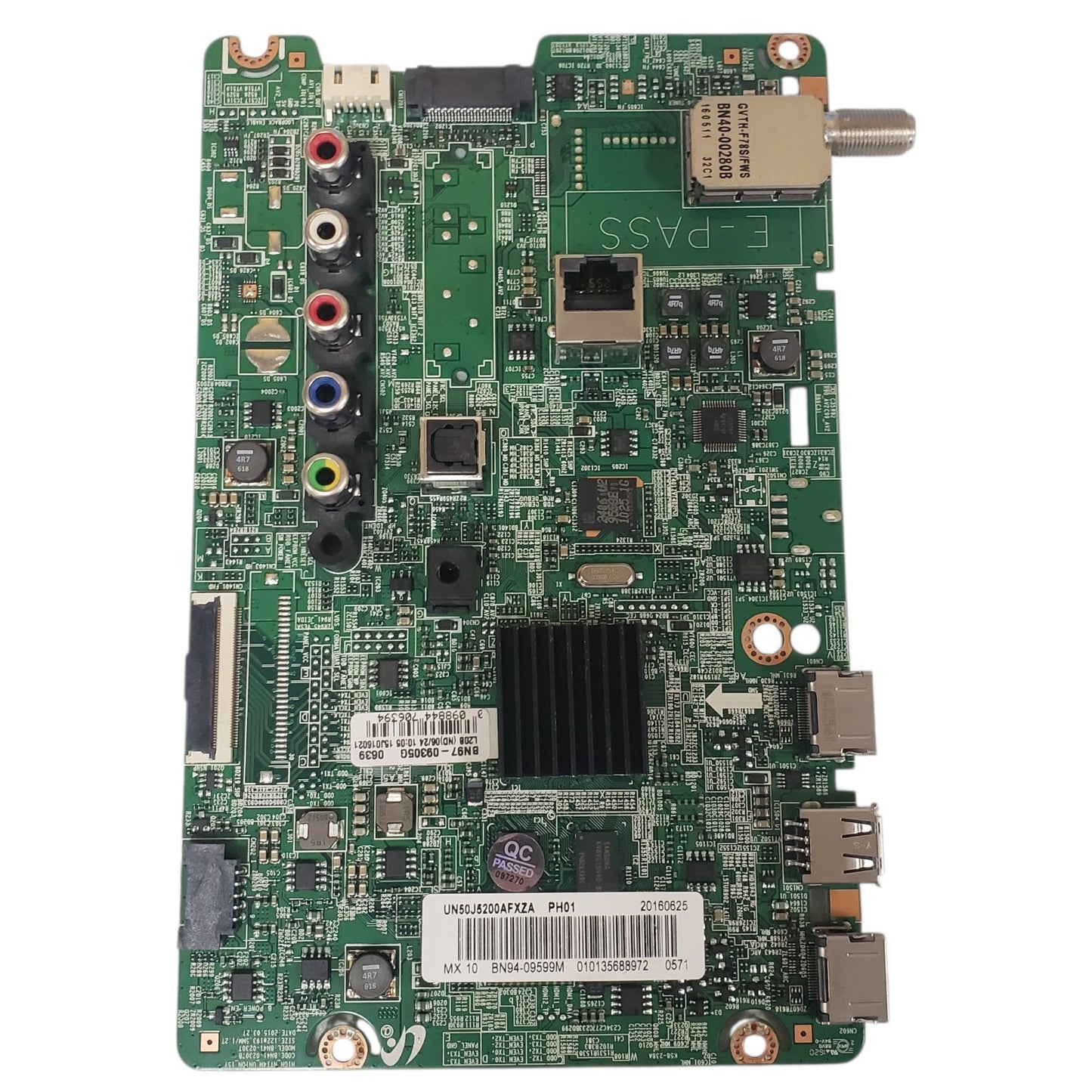 New OEM Replacement for Samsung TV Main Board BN97-09305G