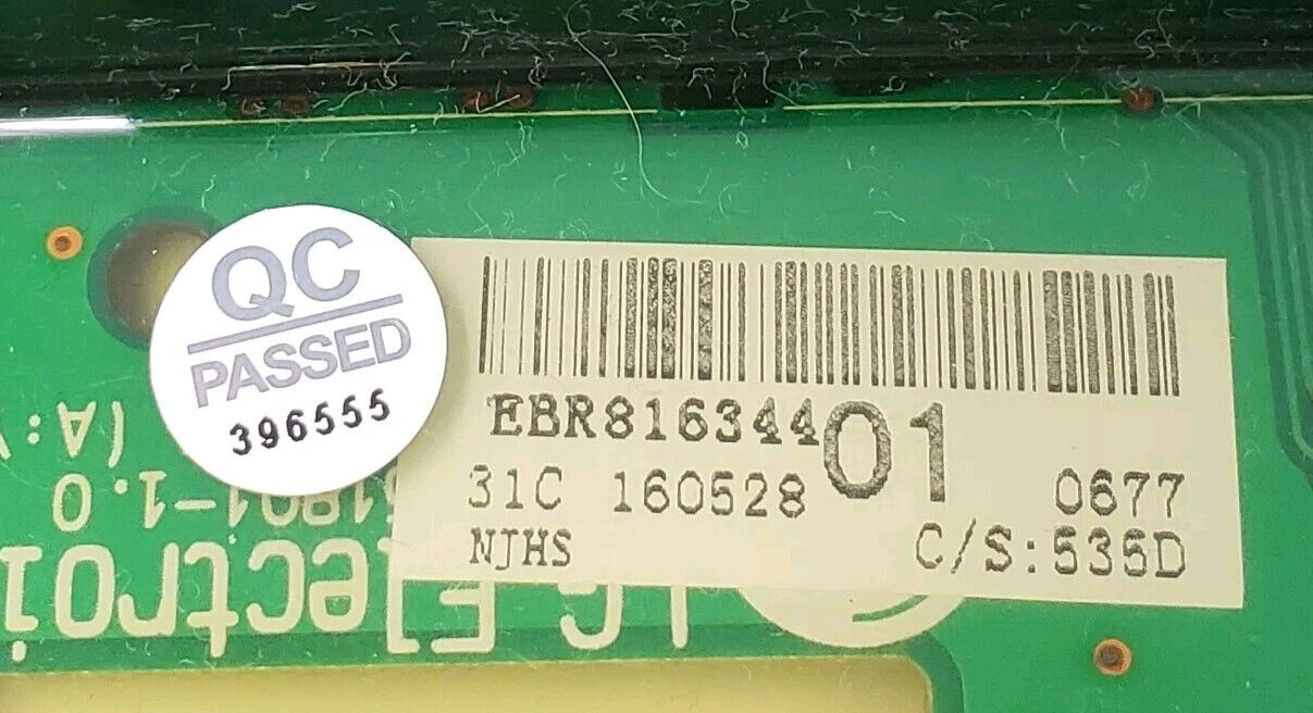 OEM Replacement for LG Washer Display Control EBR81634401
