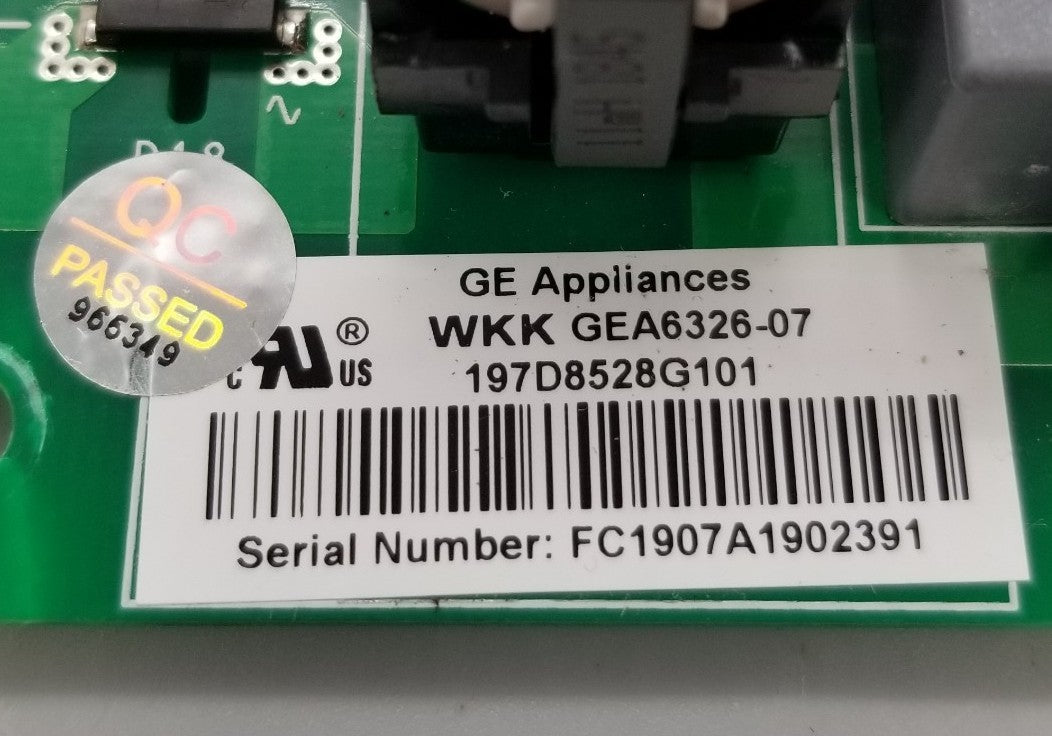 OEM Replacement for GE Refrigerator Control Board 197D8528G101 WR55X46805  1-Yr Wrnty