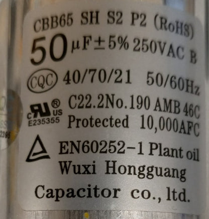 New OEM General Electrics Air-Con Capacitor  E235355